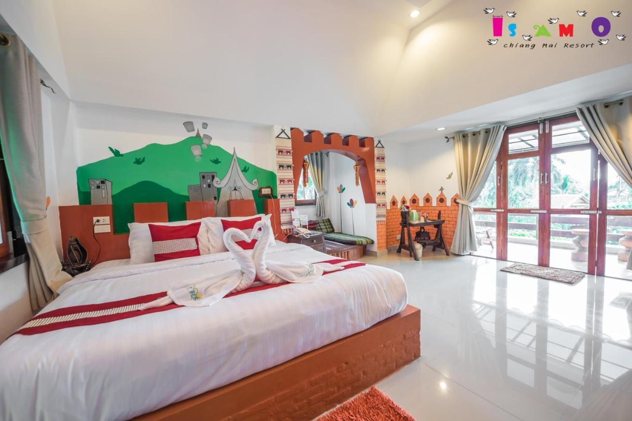 Is Am O Chiang Mai Resort Ban San Sai Exterior foto