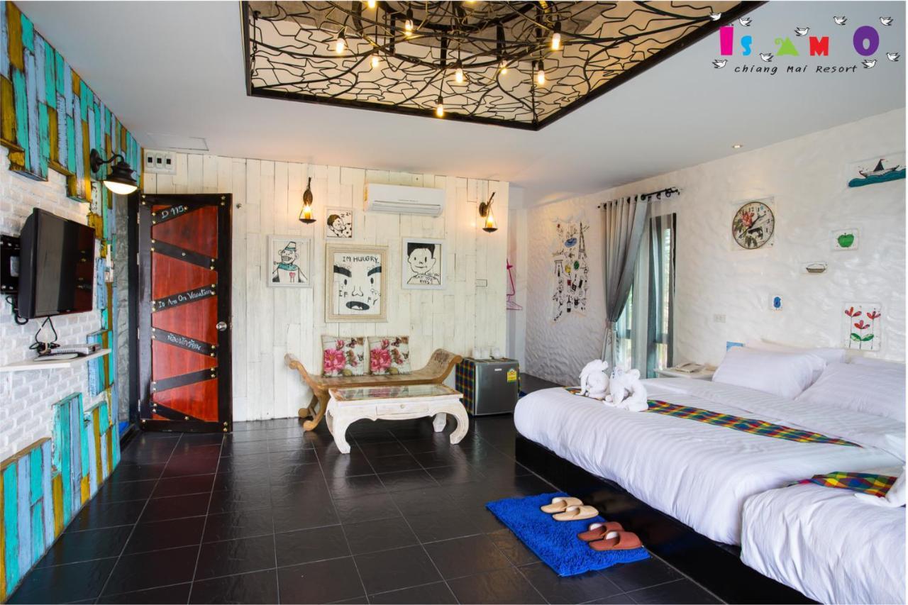 Is Am O Chiang Mai Resort Ban San Sai Exterior foto