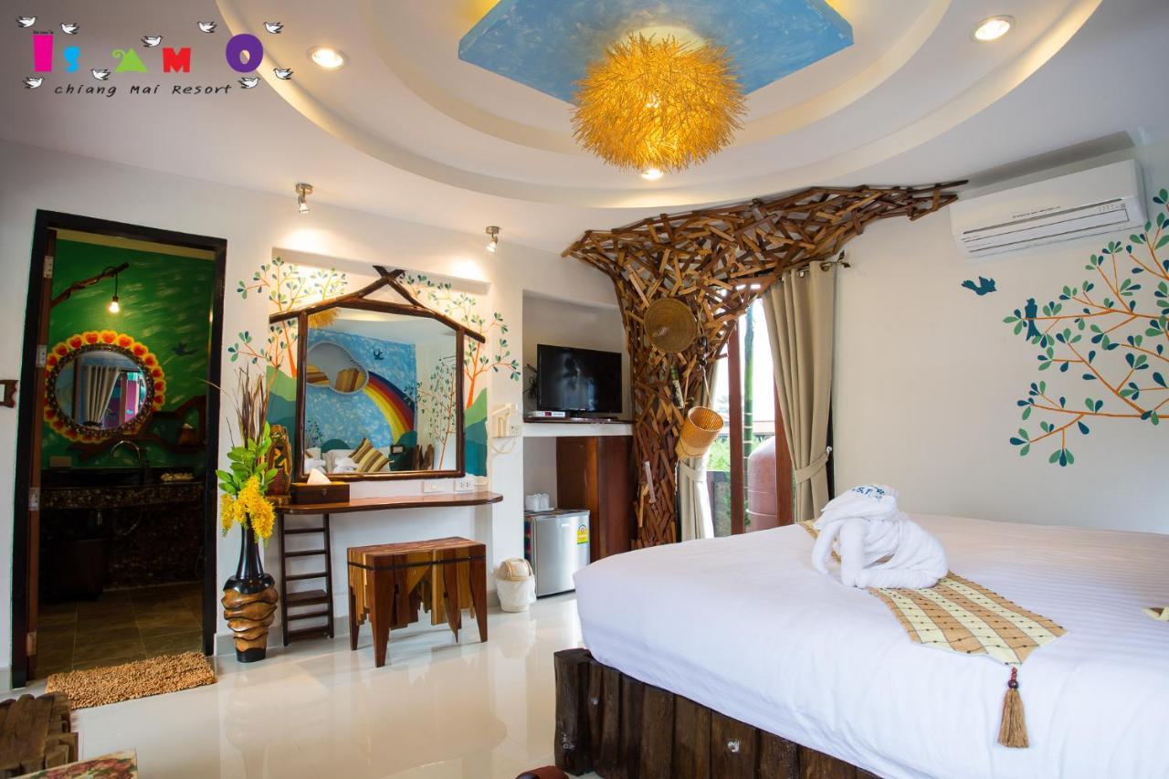 Is Am O Chiang Mai Resort Ban San Sai Exterior foto