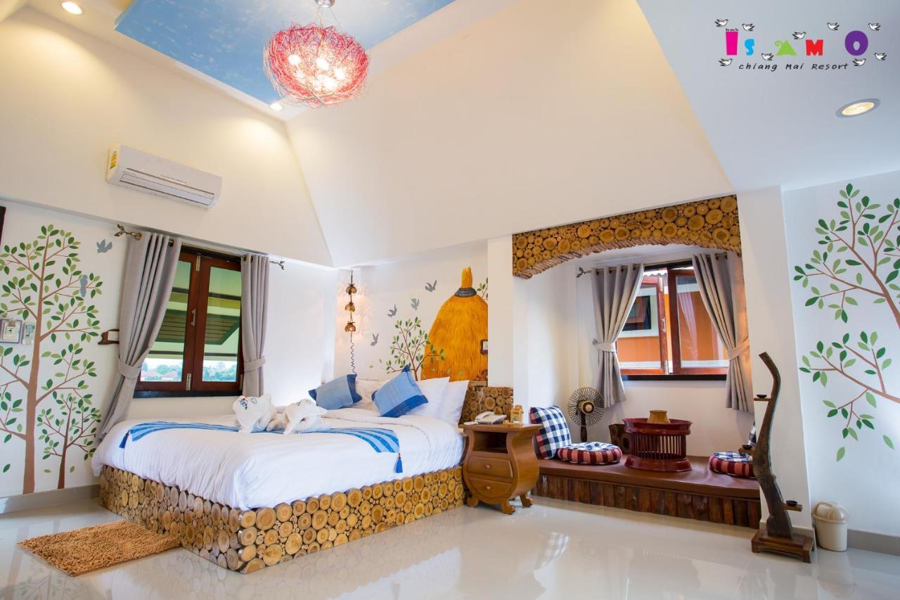 Is Am O Chiang Mai Resort Ban San Sai Exterior foto