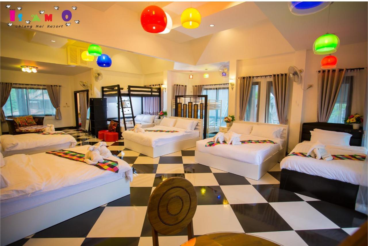 Is Am O Chiang Mai Resort Ban San Sai Exterior foto