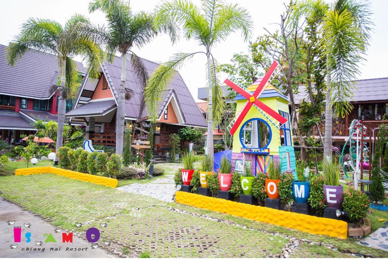 Is Am O Chiang Mai Resort Ban San Sai Exterior foto