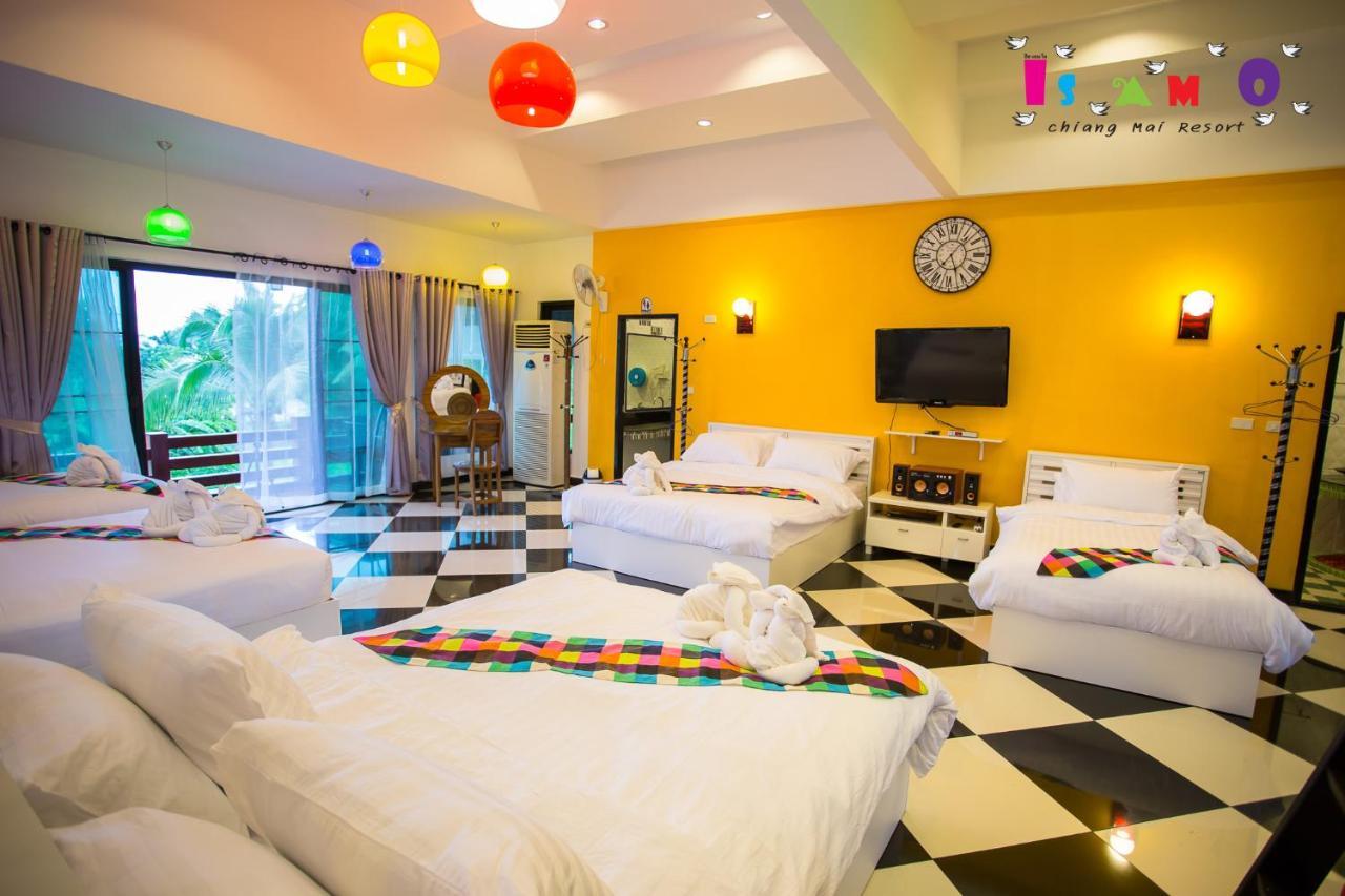 Is Am O Chiang Mai Resort Ban San Sai Exterior foto