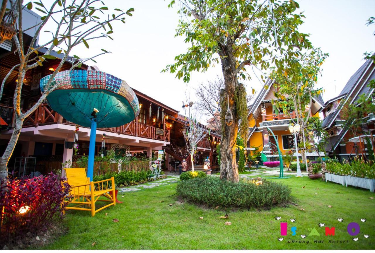 Is Am O Chiang Mai Resort Ban San Sai Exterior foto